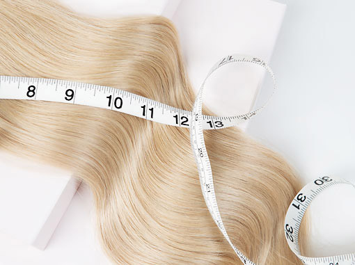 Different lengths of hair extensions, extra long or hair extensions for short hair